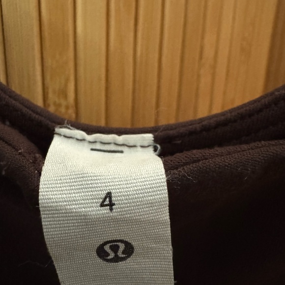 Lululemon Align Zip Front Bodysuit- Espresso - Picture 4 of 8